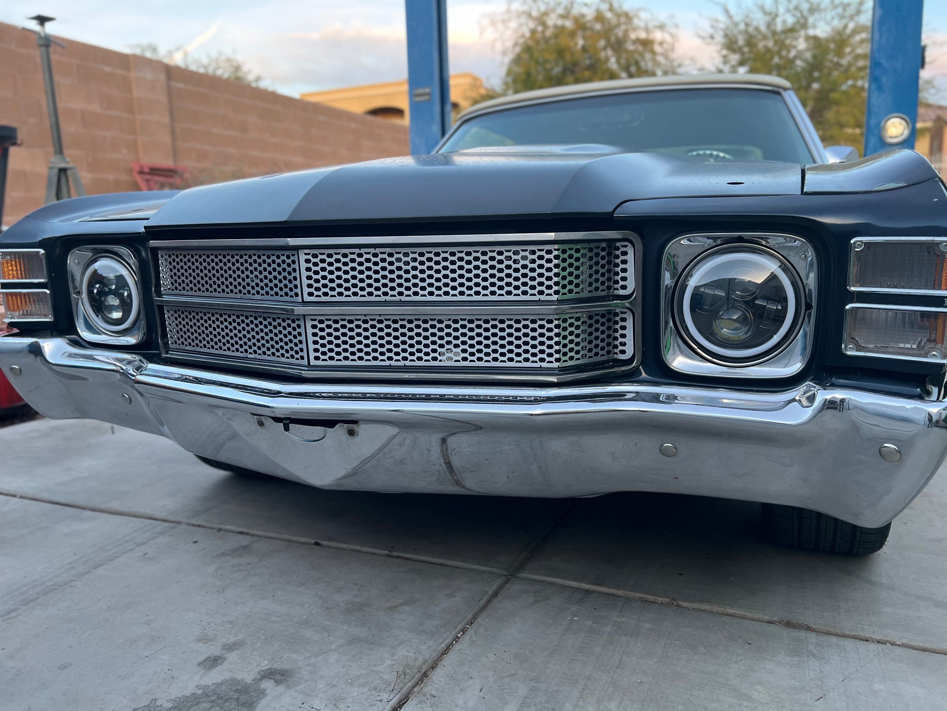 71 chevelle/ El Camino custom grill inserts – Goosse Performance